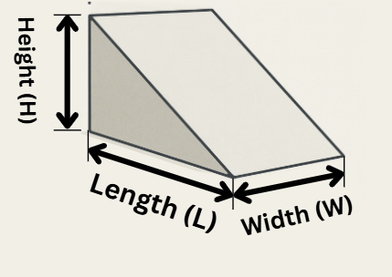 Sloped surface gravel calculation